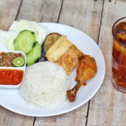 Paket Ayam Tempong Goreng