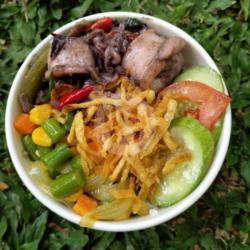 Rice Bowl Cumi Masak Hitam