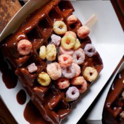 Waffle Coklat Frootlops