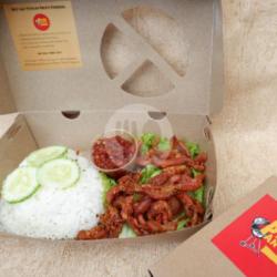 Nasi Kulit Bumbu Goreng