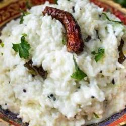 Curd Rice - South Indian Style