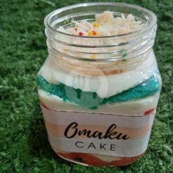 Jar Cake Rainbow