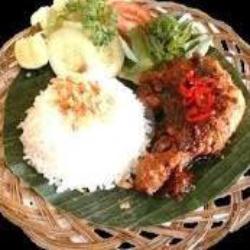 Paket Nasi Paha Penyet Tahu,tempe Free S Teh