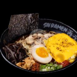 Cheese Ramen Black Garlic