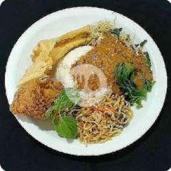 Nasi Pecel Ayam Krispy