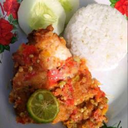 Ayam Bengil Sambel Bali Pedas