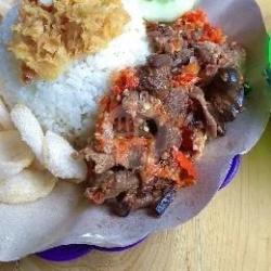 Nasi Ampela Ati Geprek