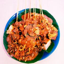 Sate Padang Aja 15 Tusuk   Bumbu/ Kuah   Bawang Goreng