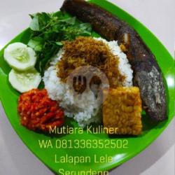 Lalapan Lele Serundeng Laos