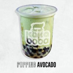 Popping Avocado Boba