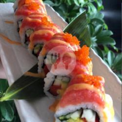 Sushi Flaming Fire Roll