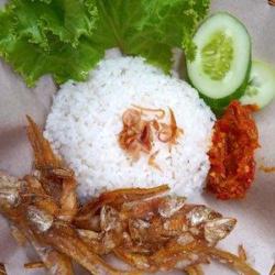 Nasi   Ikan Asin Sambal