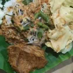 Nasi Pecel Empal Daging