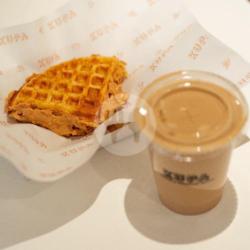 Kupa Waffle Set (sweet) - Non Coffee