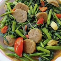 Ca Kangkung Bakso