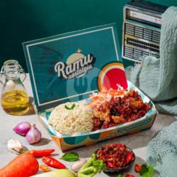 Rice Box Chicken Sambal Embe