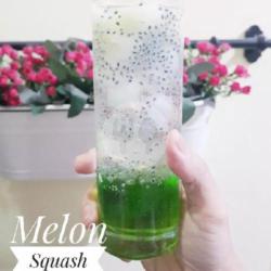 Melon Squash Mocktail