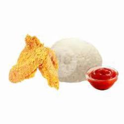 Paket Nasi Sayap Crispy