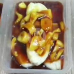 Pisang Gapit Saus Gula Merah   Nangka Manis