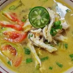 Soto Ayam Santan   Nasi