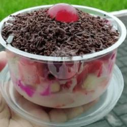 Salah Buah Toping Coklat 300ml