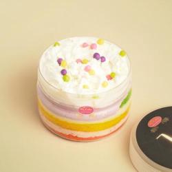 Jar Rainbow Cake