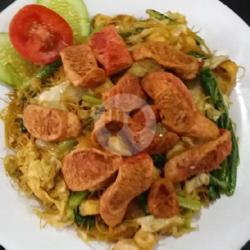 Mie Ayam Sosis Goreng