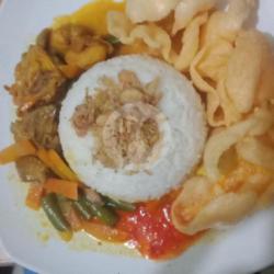 Nasi Sayur Kari Ayam