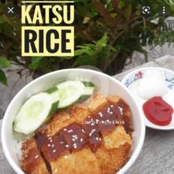 Chiken Katsu Saus Pedas   Nasi