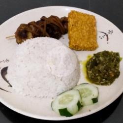 Nasi Rempela Ati  Tempe