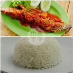 Lele Asem Manis   Nasi