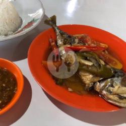 Peda Asam Manis   Sayur   Nasi