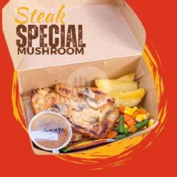 Ayam Steak Saus Mushroom