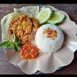 Nasi Telur Geprek