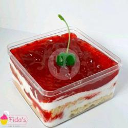 Real Strawberry Cake Dessert