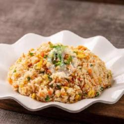 Nasi Goreng Udang Rebon   Es Teh Manis