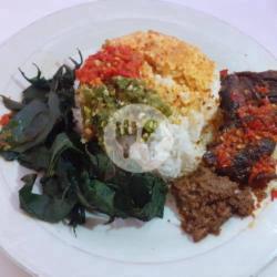 Nasi Dendeng Basah Balado