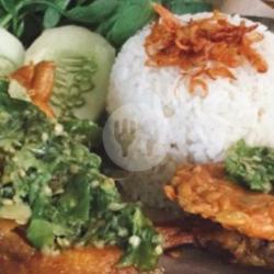 Ayam Cabe Ijo   Nasi