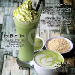 Matcha Vanilla Frappe Large