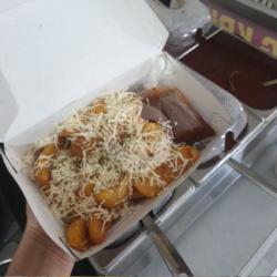 Fried Potato Black Pepper