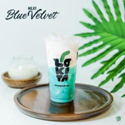 Milky Blue Velvet