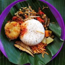 Nasi Sayur Perkedel