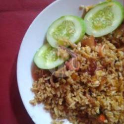 0017. Nasi Goreng   Sotong Kering / Tempe / Jengkol.