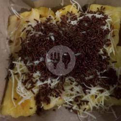 Pisang Bakar Keju Susu  Meses