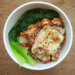 Ayam Asam Manis Mozarella (rice Bowl)