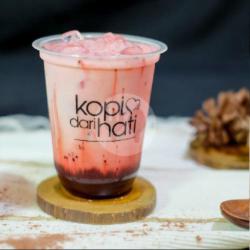 Ice Red Velvet Latte