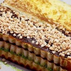 Roti Bakar Special Kacang Coklat