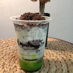 Iced Avocado Matcha Oreo