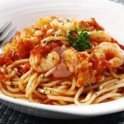 Seafood Spaghetti With Pronto