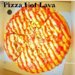 Pizza Hot Lava Volcano Medium